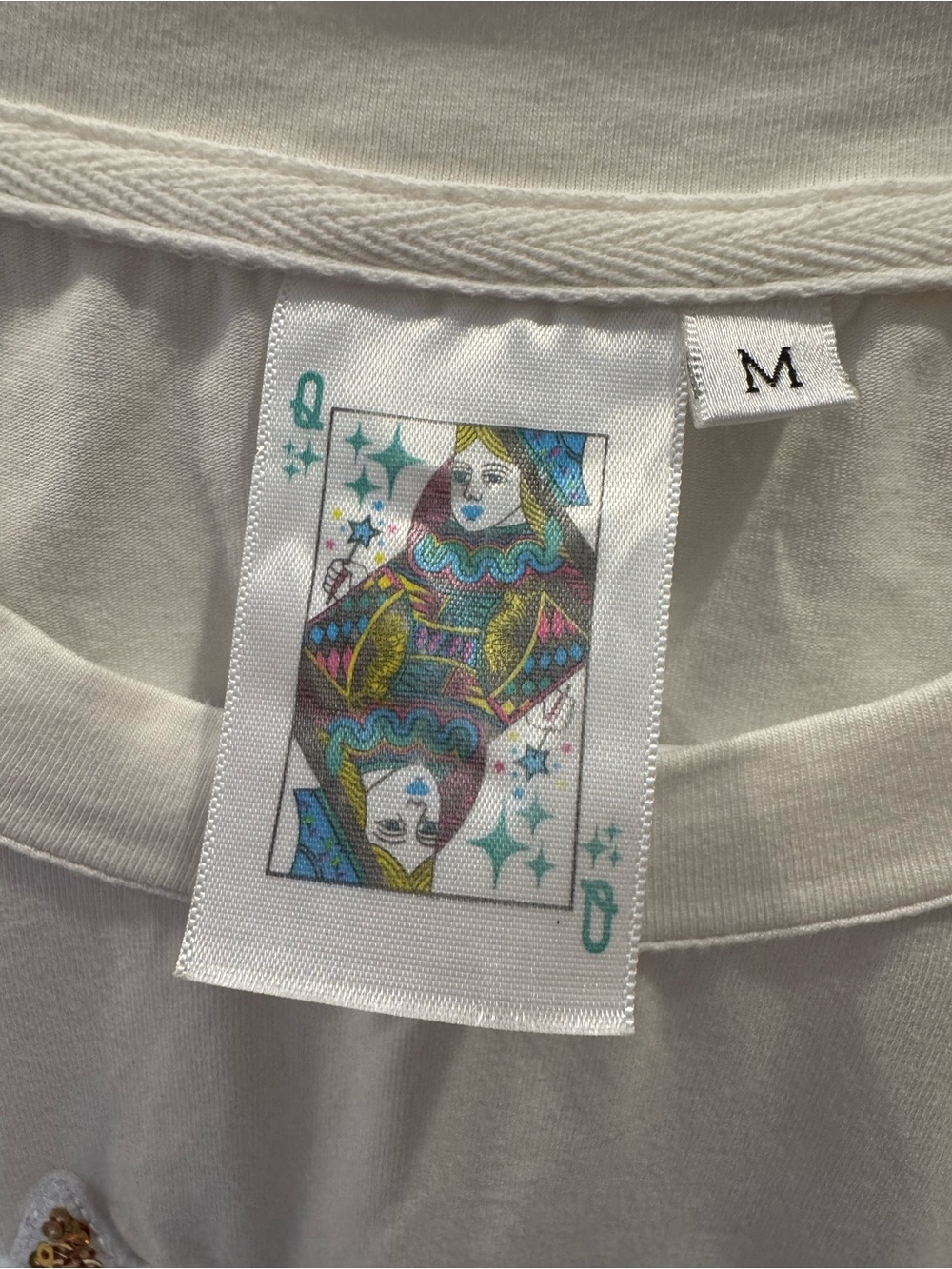 QUEEN OF SPARKLES Rum, Wine, and Blueberry Cocktail Short Sleeve Tee - Picture 7 of 10